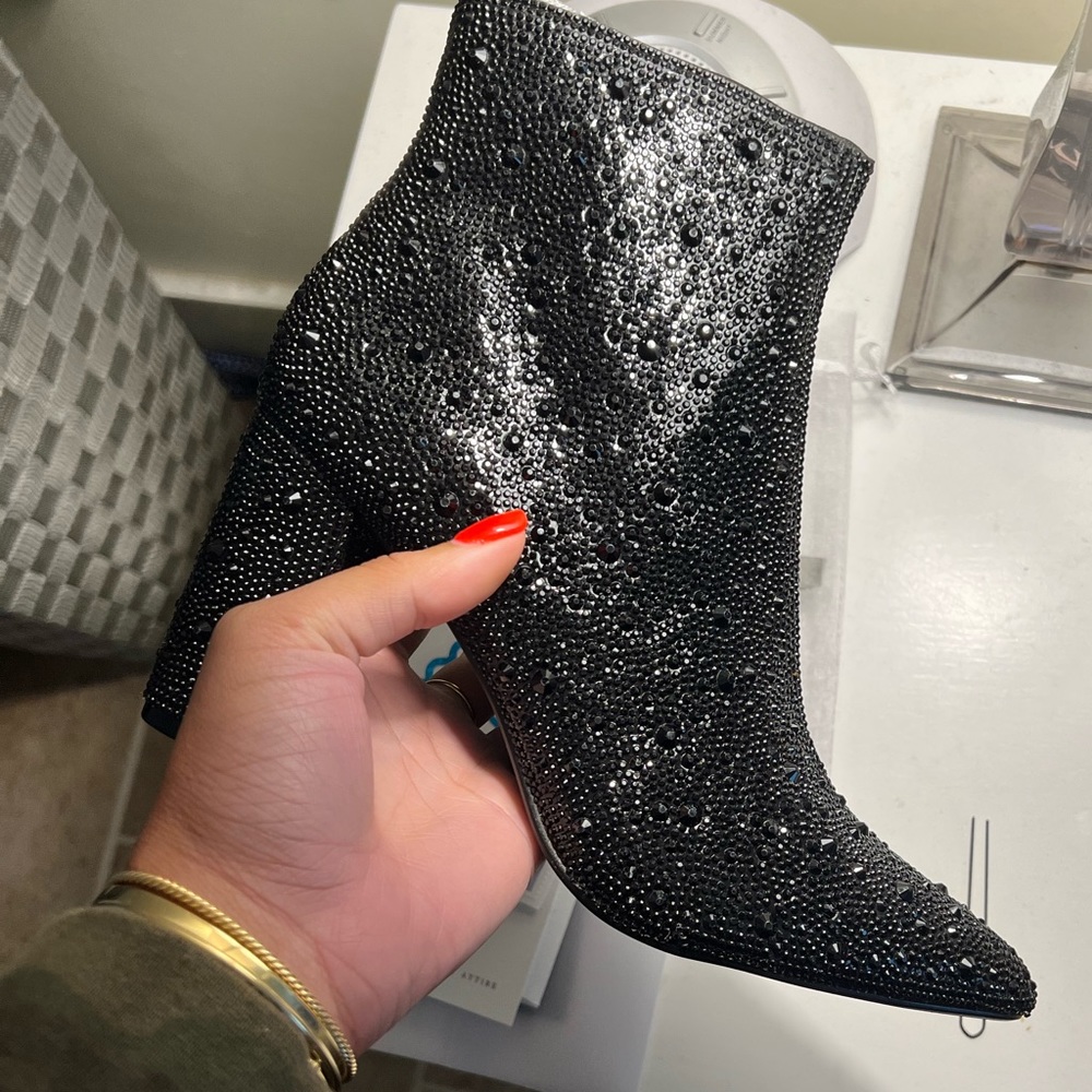 Cady Rhinestone Boots - Picture 2 of 2